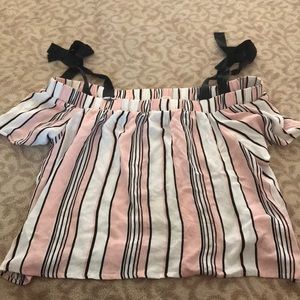 Striped Short Sleeve Shirt